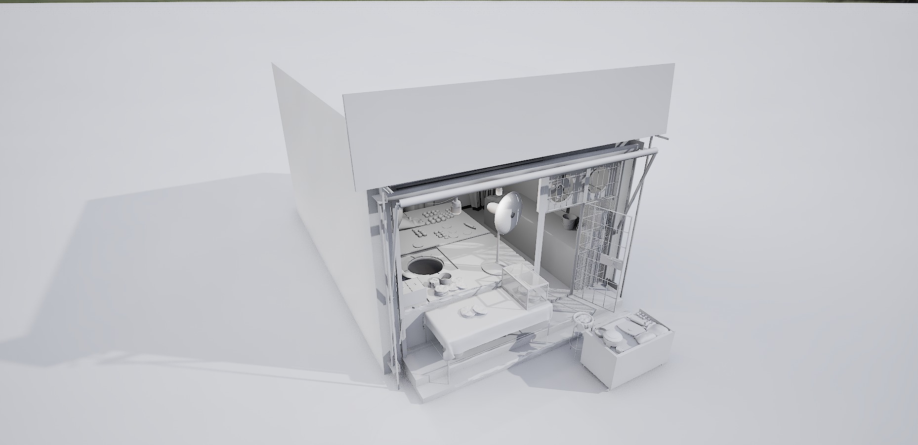 Nan Shop 3D Model By zambeelstudios Low-poly 3D model_20