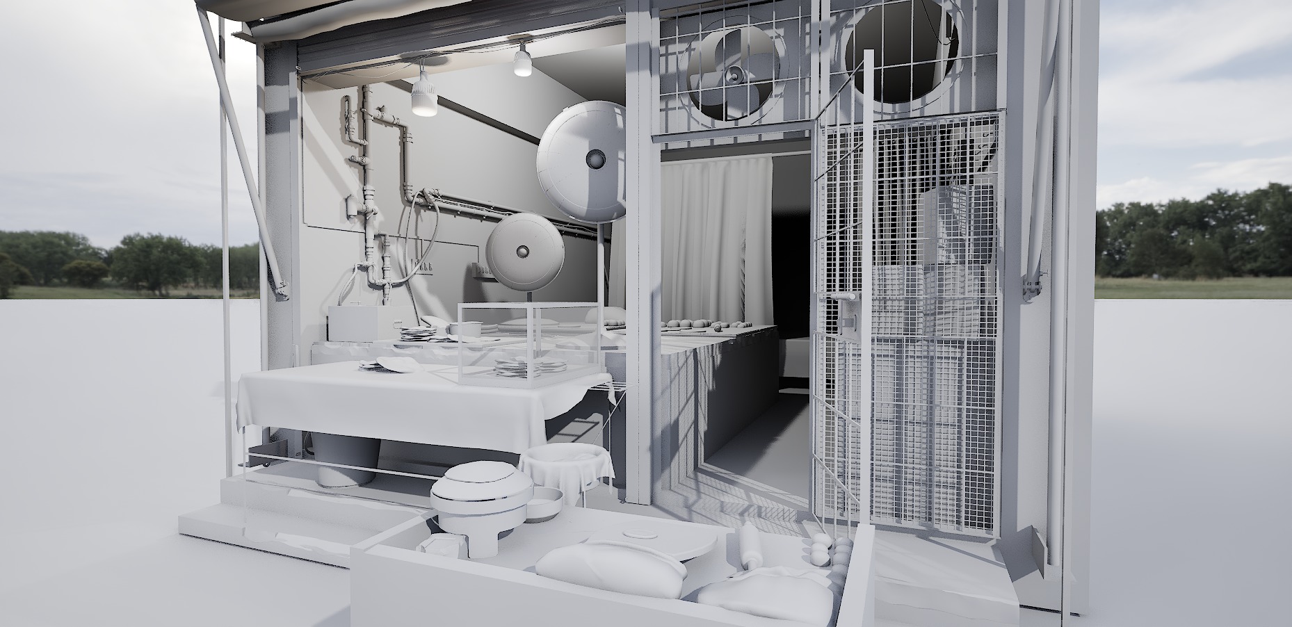 Nan Shop 3D Model By zambeelstudios Low-poly 3D model_19