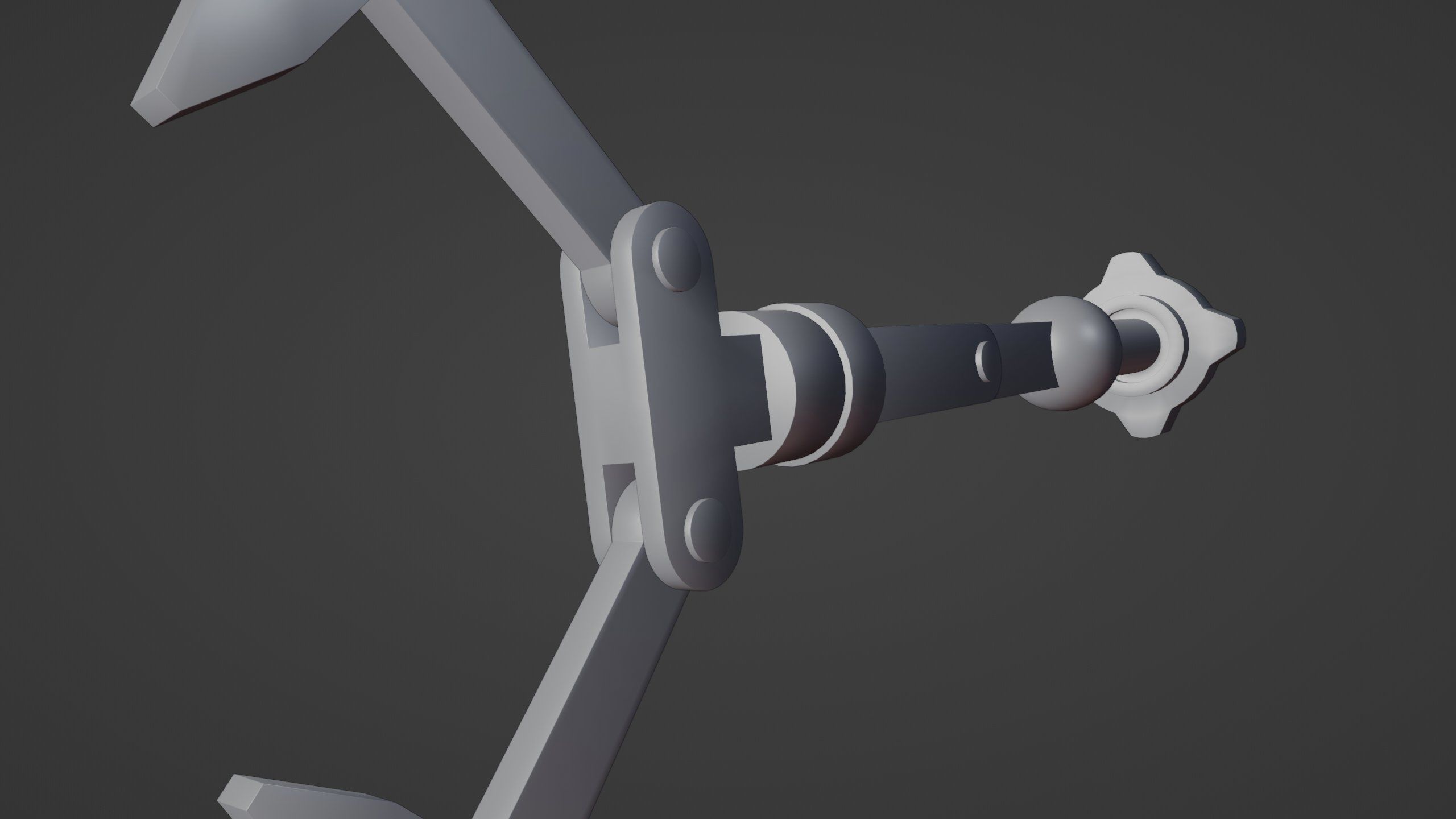 Robot Arm-Mechanical Rigging Free 3D model_25