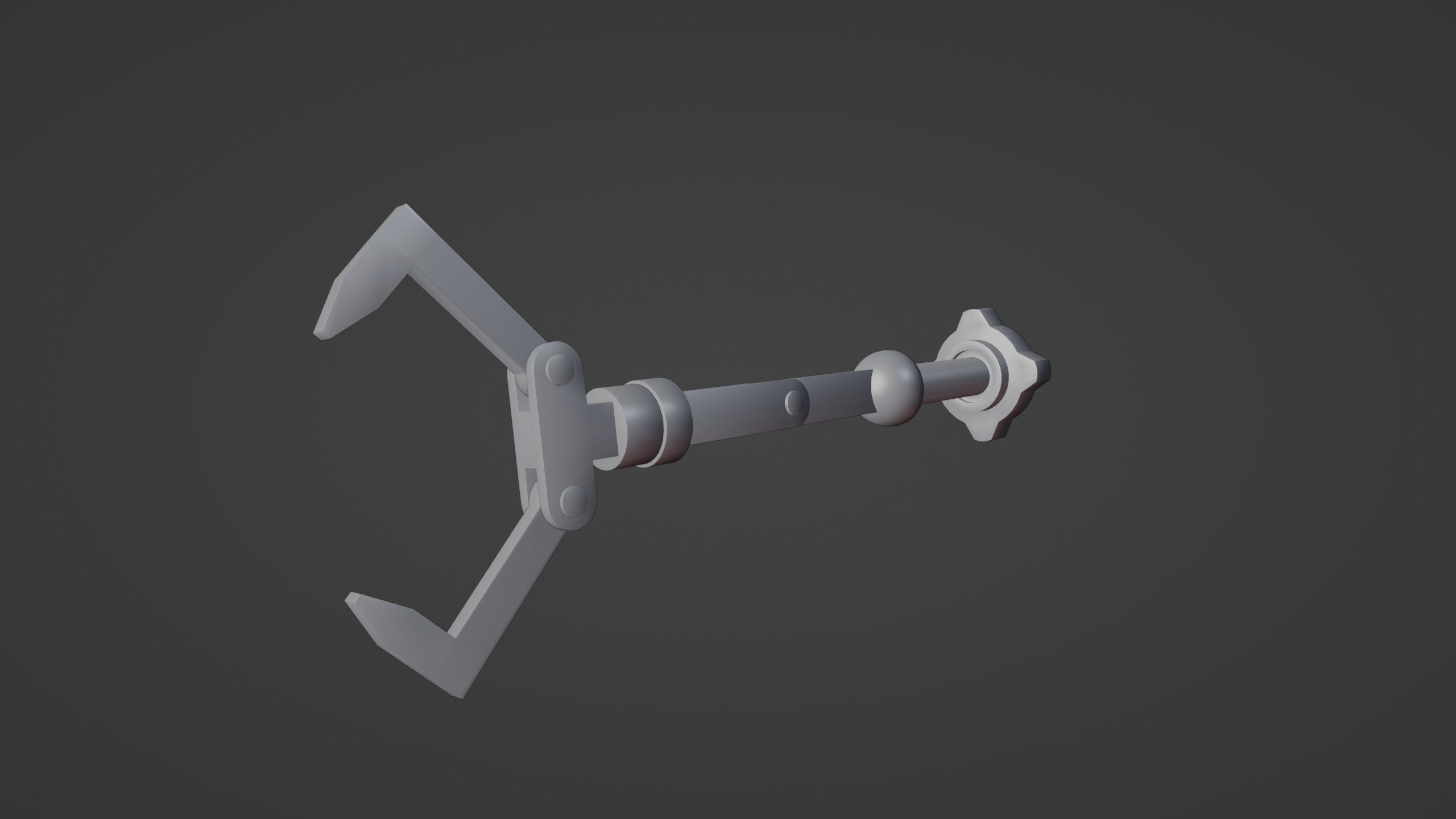 Robot Arm-Mechanical Rigging Free 3D model_23