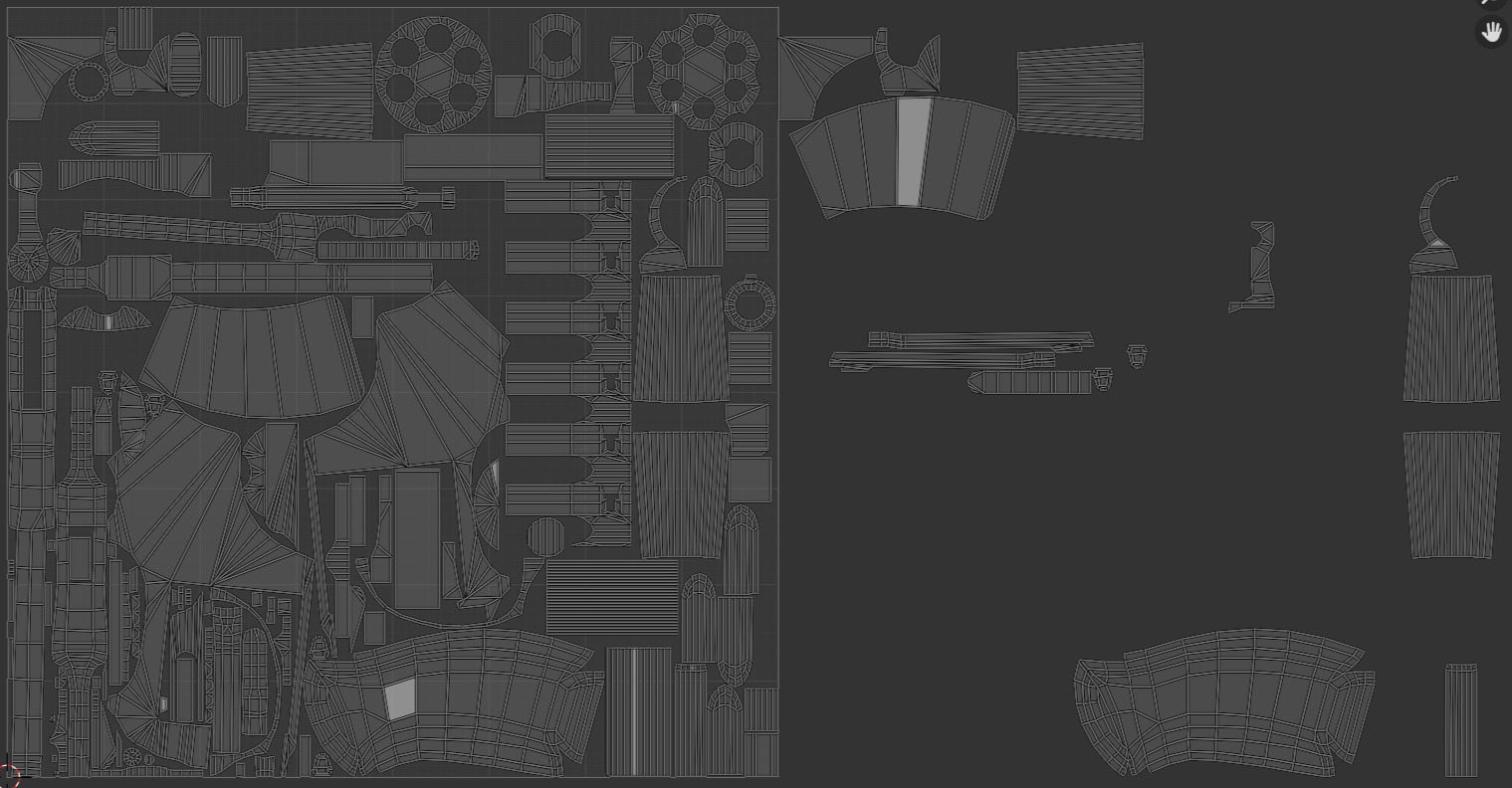 Snub nosed Revolver 3D model_9