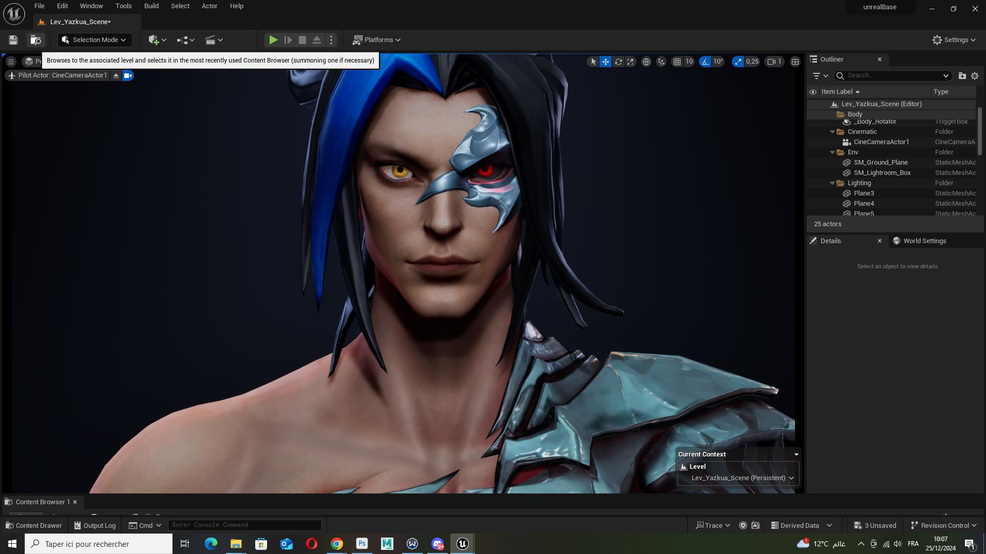 Kayn League of Legends Low-poly 3D model_16