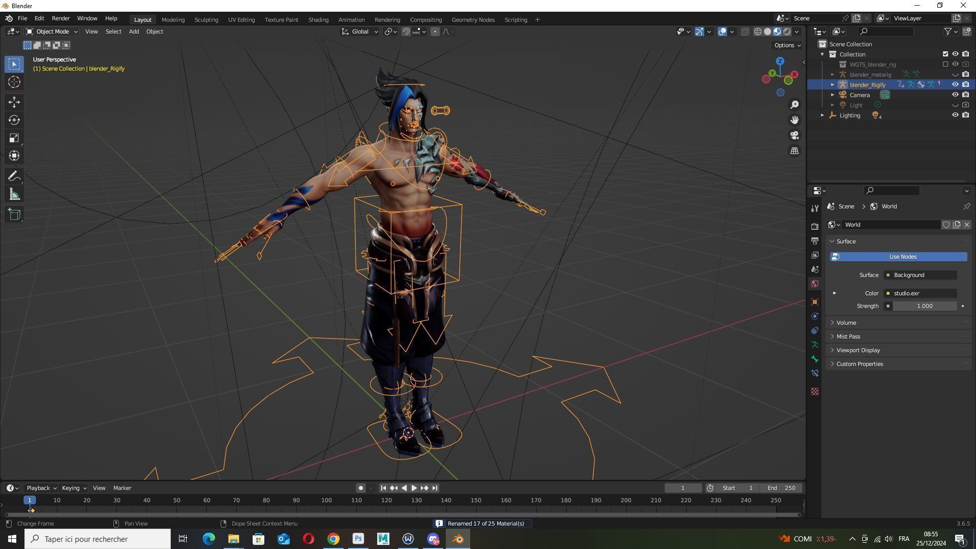 Kayn League of Legends Low-poly 3D model_12