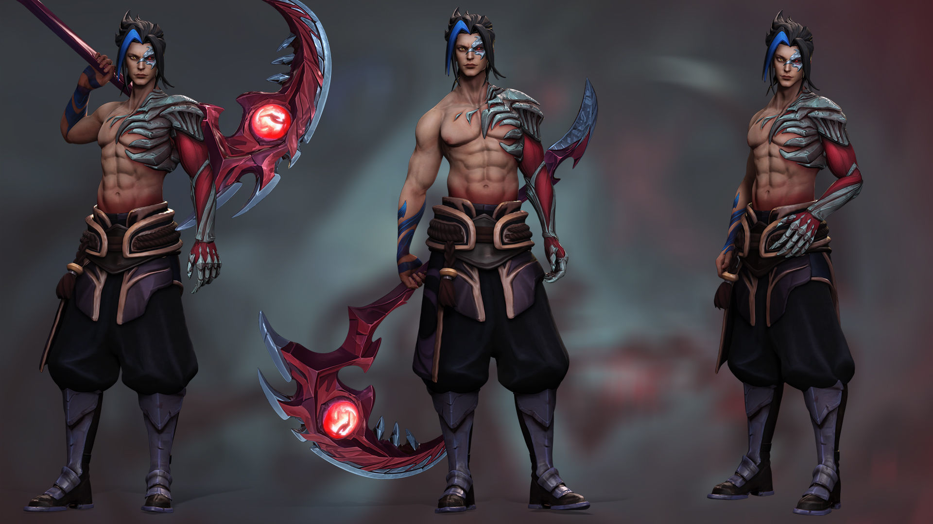 Kayn League of Legends Low-poly 3D model_18
