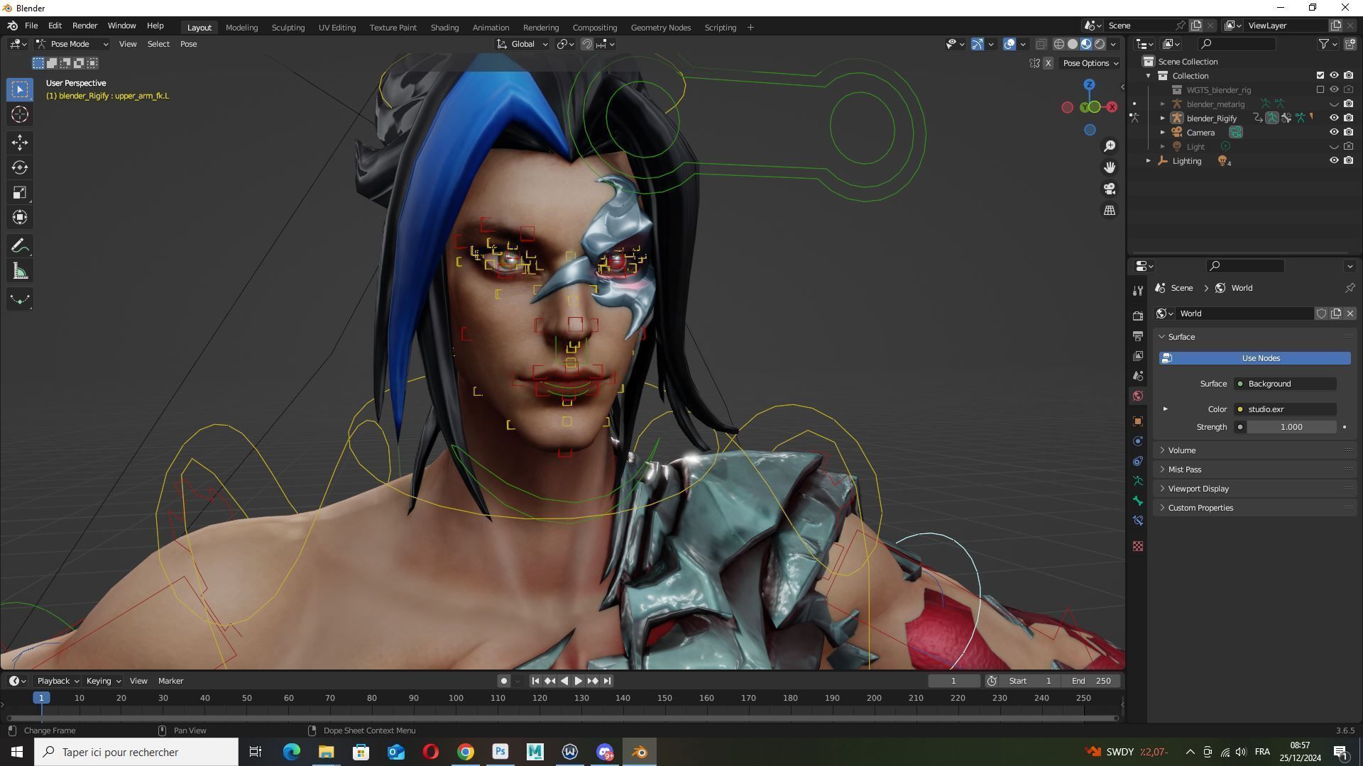 Kayn League of Legends Low-poly 3D model_13