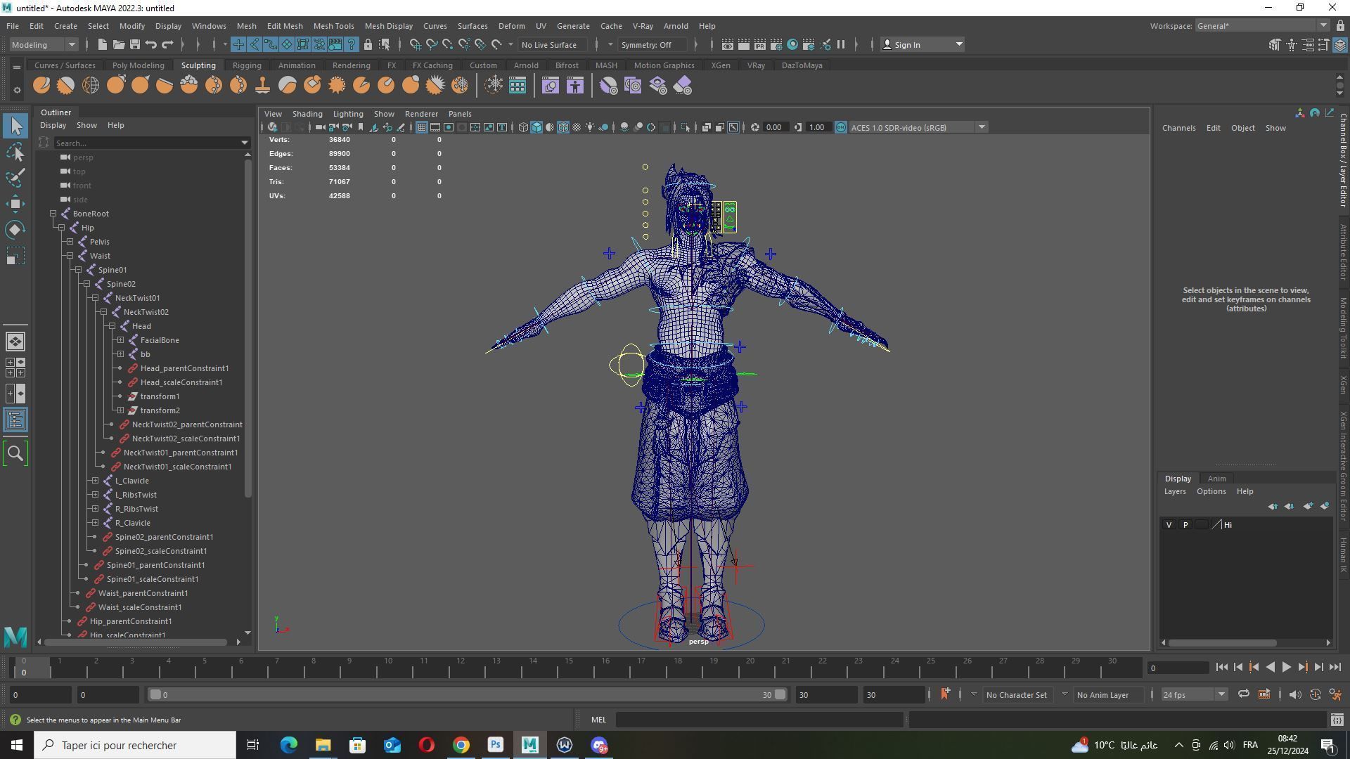 Kayn League of Legends Low-poly 3D model_9