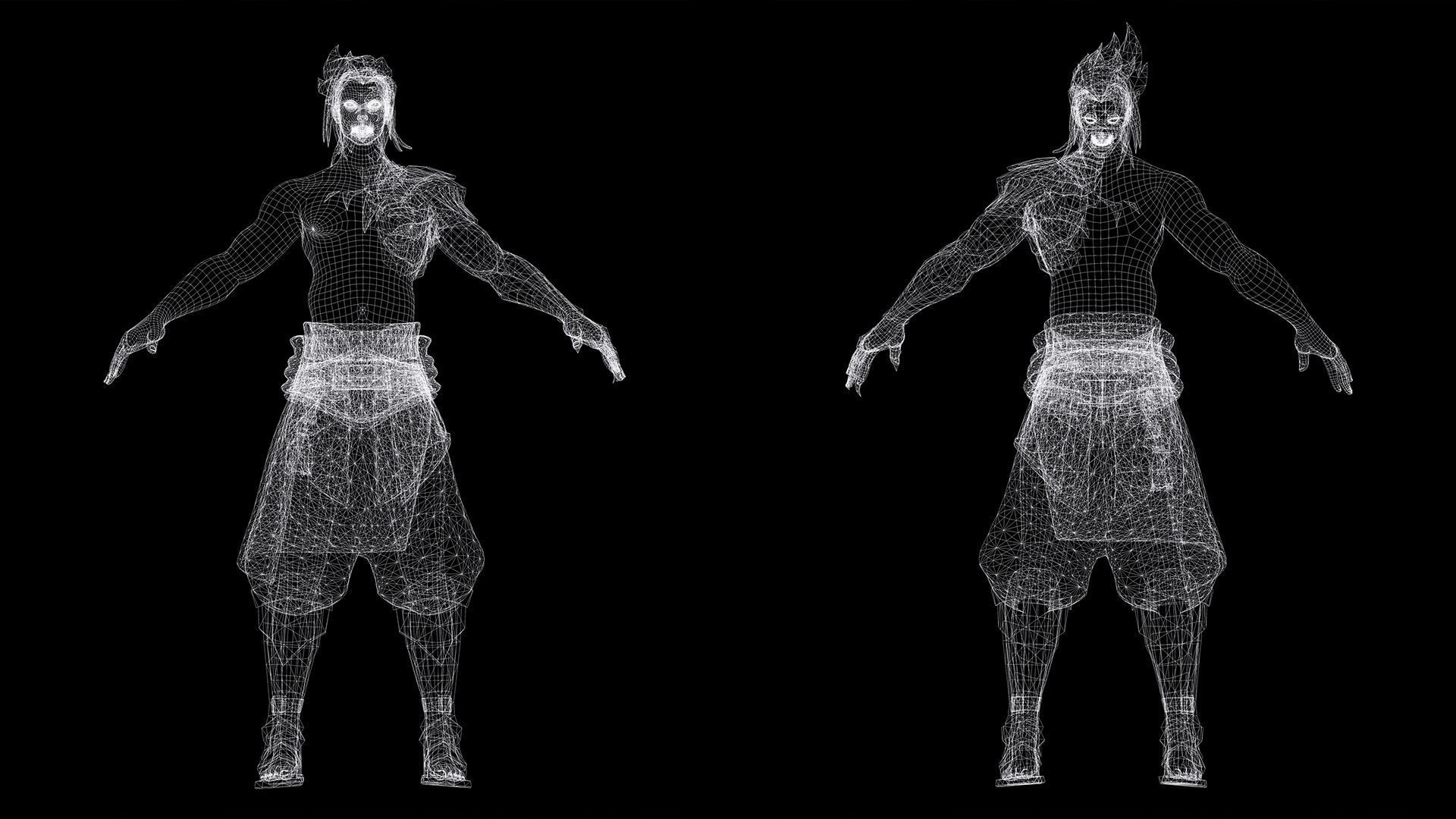 Kayn League of Legends Low-poly 3D model_8