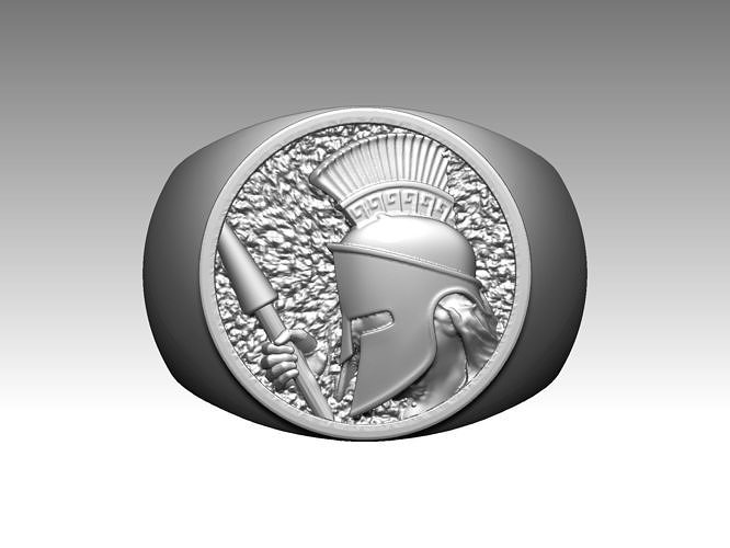 man ring 3D print model