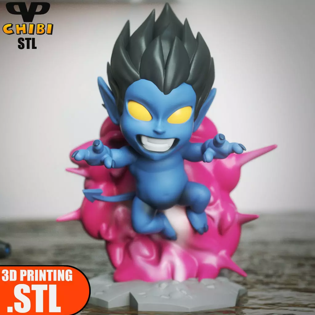 Bamf Chibi STL for 3D Printing ChibiSTL 3DXM 3D print model