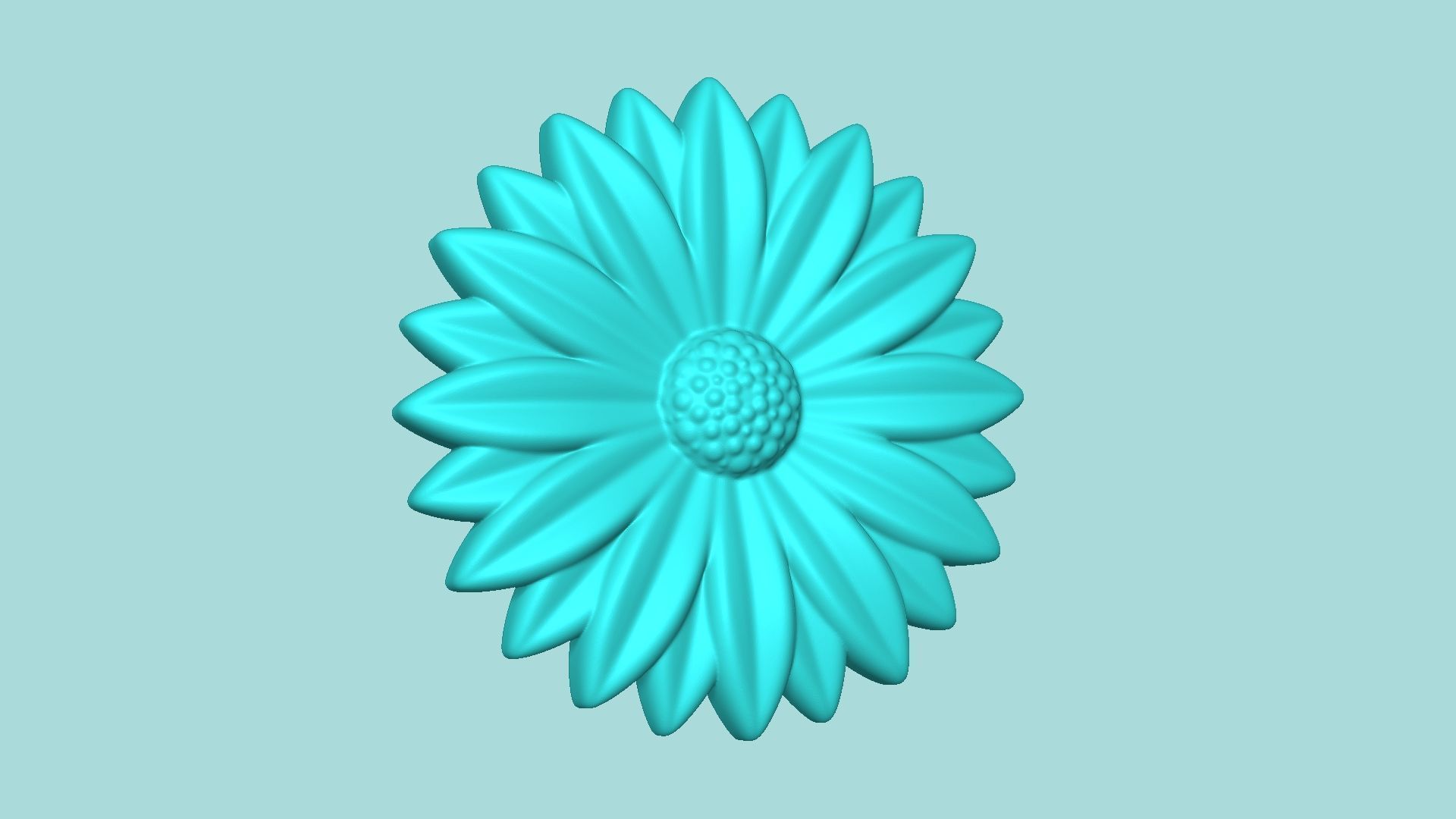 Margarita Flower 11 - Mold Silicon Maker - Template 3D print model_1