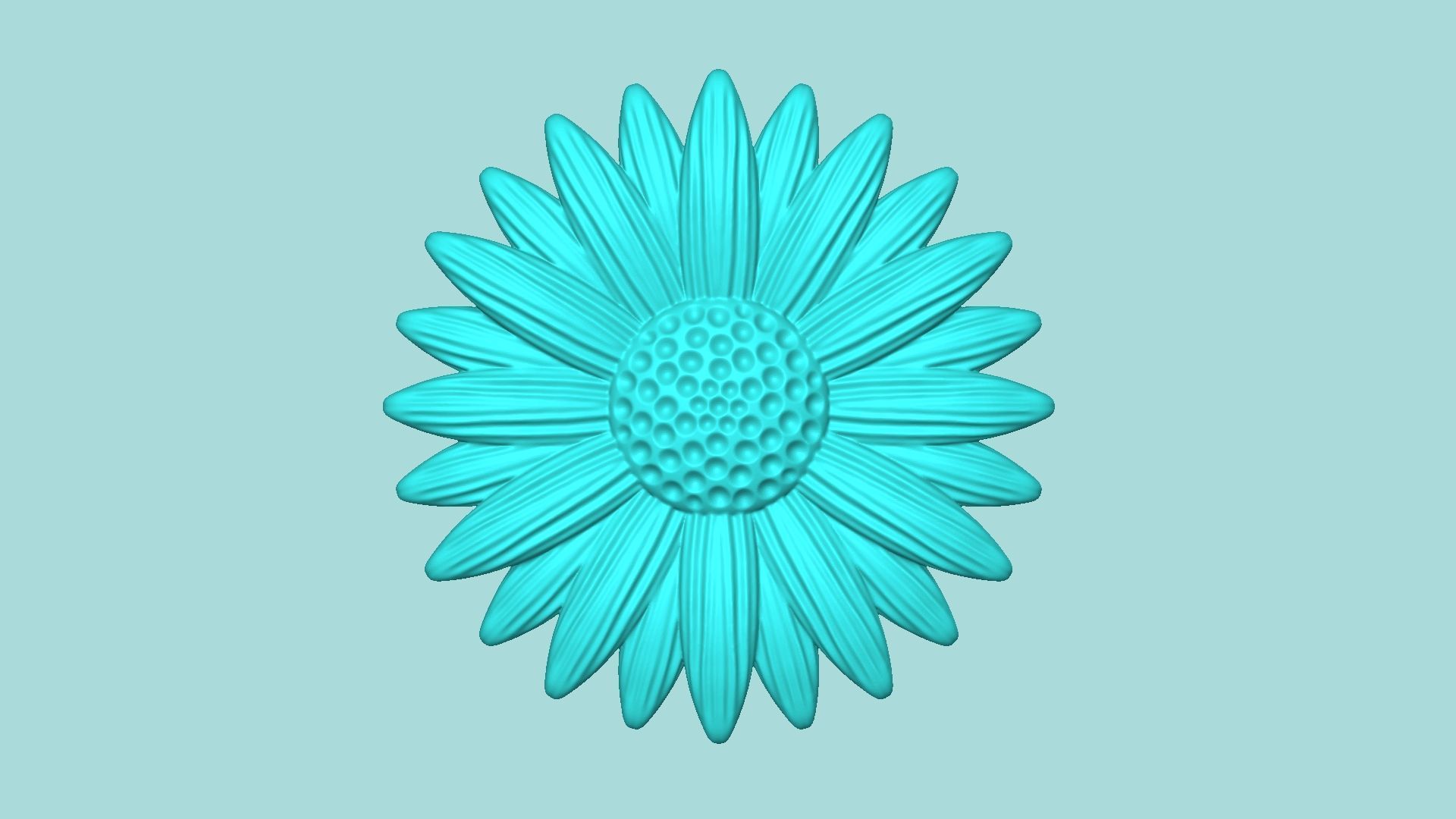 Margarita Flower 10 - Mold Silicon Maker - Template 3D print model_2