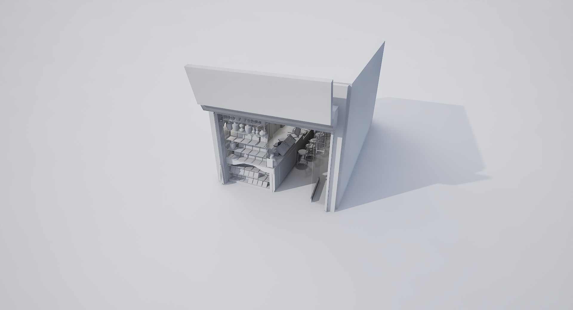 Jewellery shop 3D Model By zambeelstudios Low-poly 3D model_10