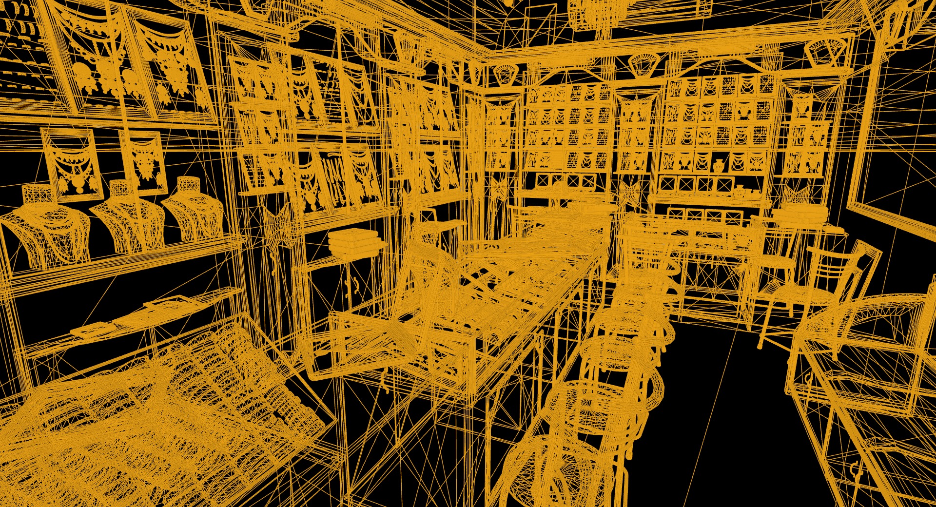 Jewellery shop 3D Model By zambeelstudios Low-poly 3D model_17