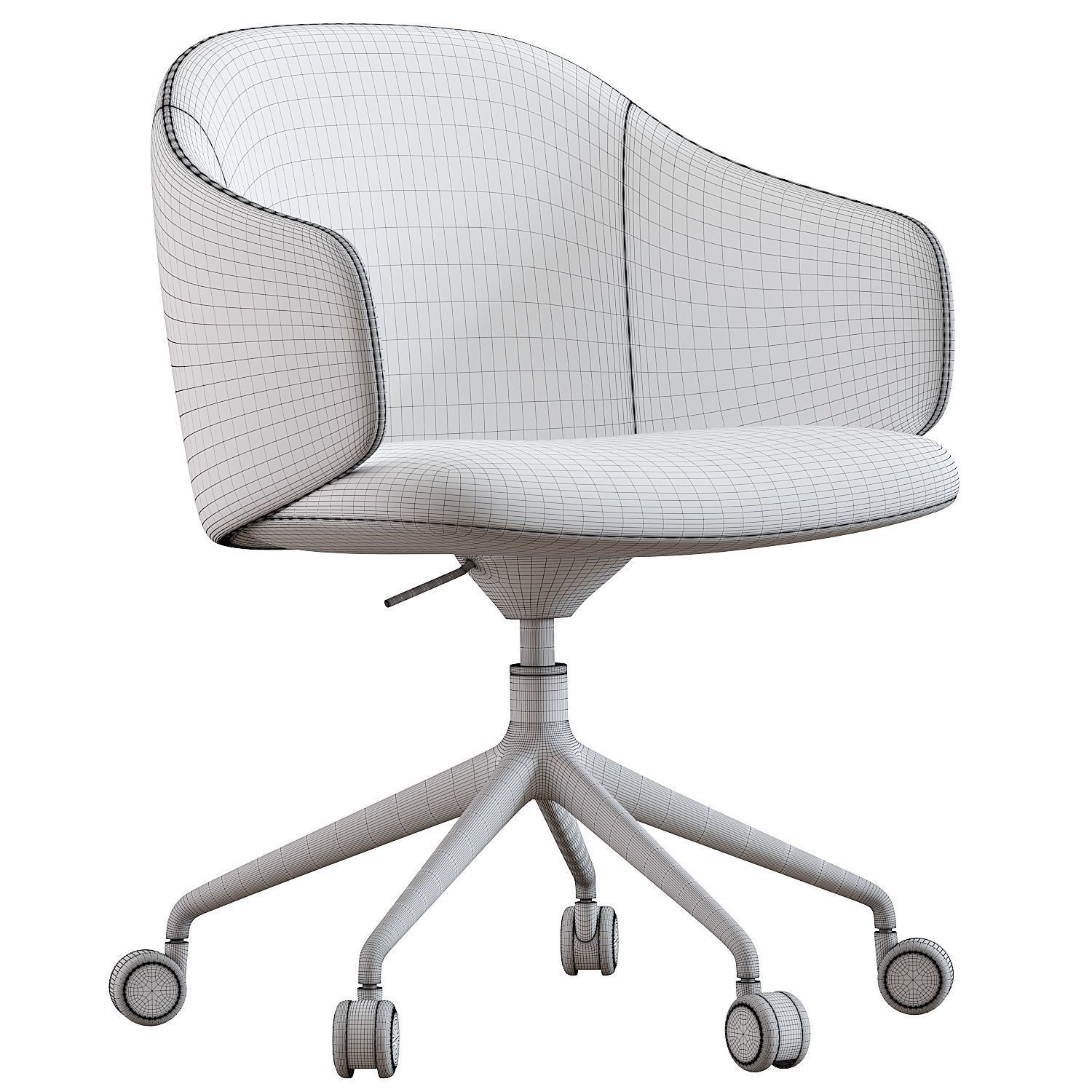 Prelude Chair 3D model_6