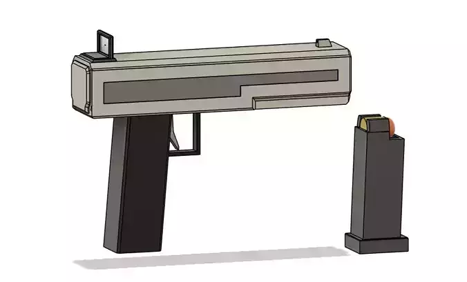 Low Poly Pistol
