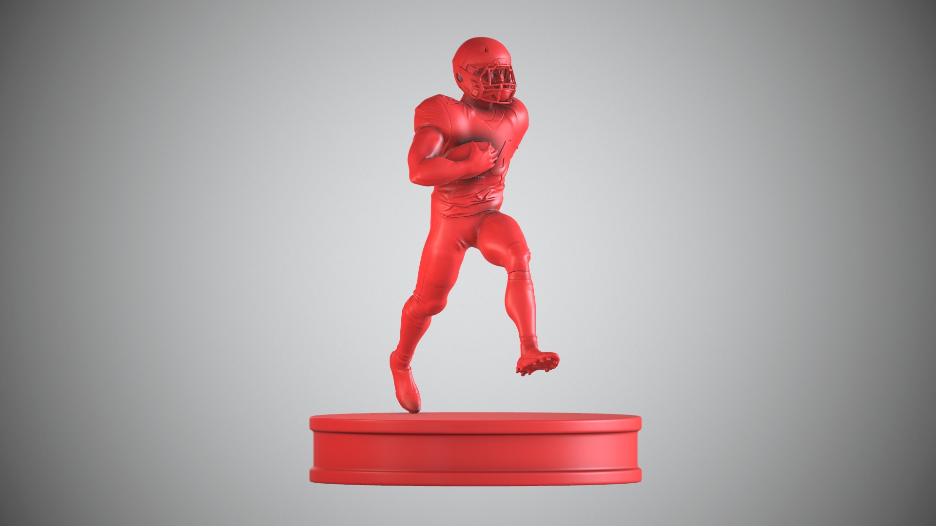 Nick Chubb 3D print model_13
