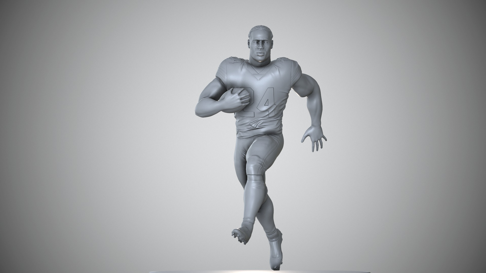 Nick Chubb 3D print model_31