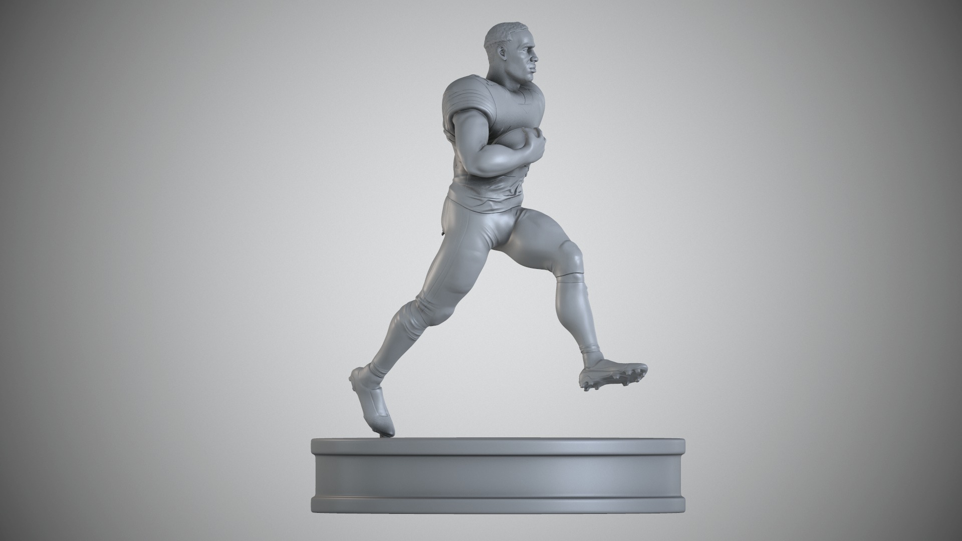 Nick Chubb 3D print model_23