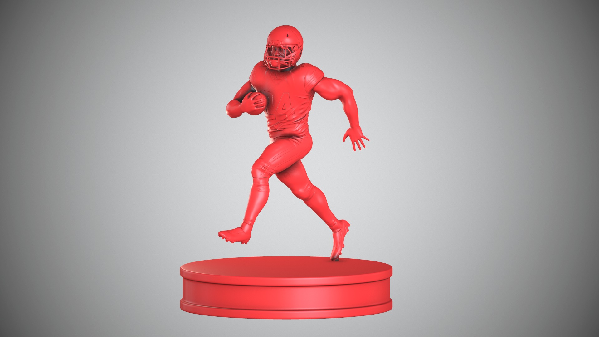 Nick Chubb 3D print model_12