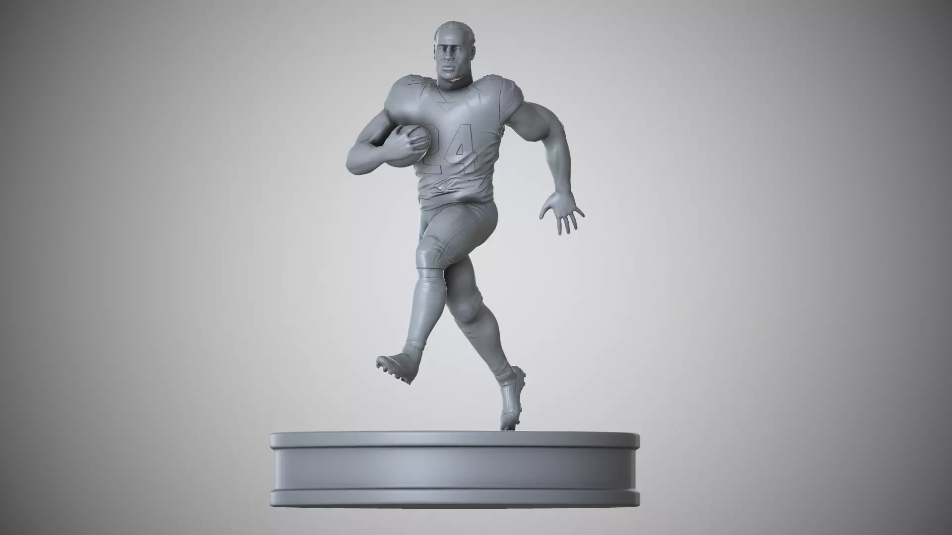 Nick Chubb 3D print model_0