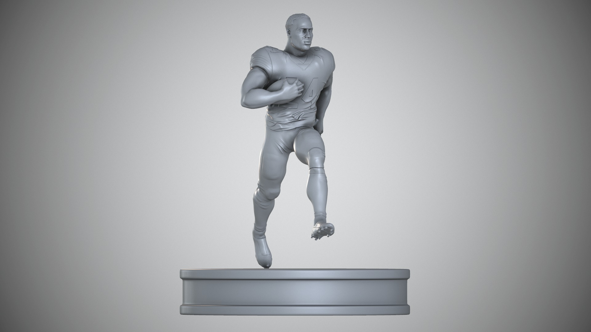 Nick Chubb 3D print model_24