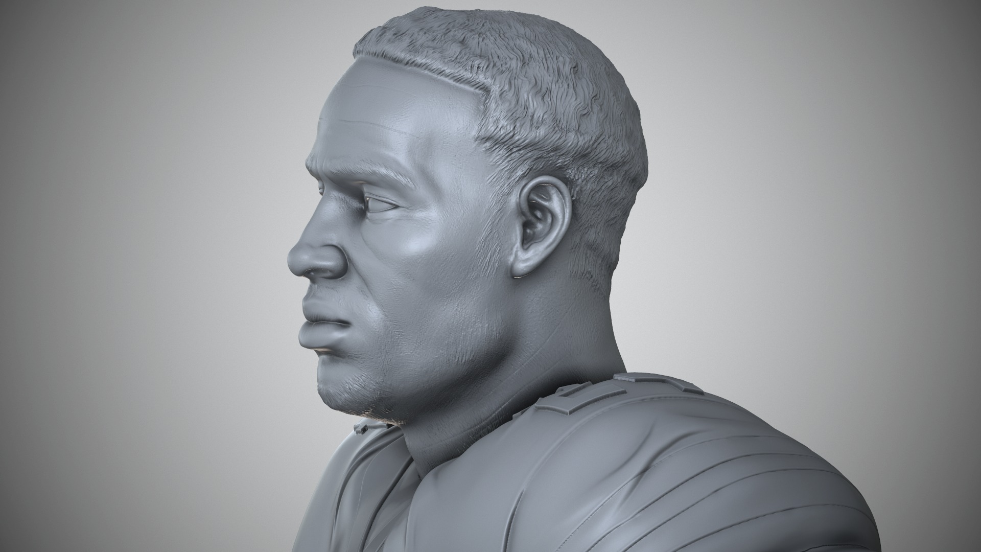 Nick Chubb 3D print model_19