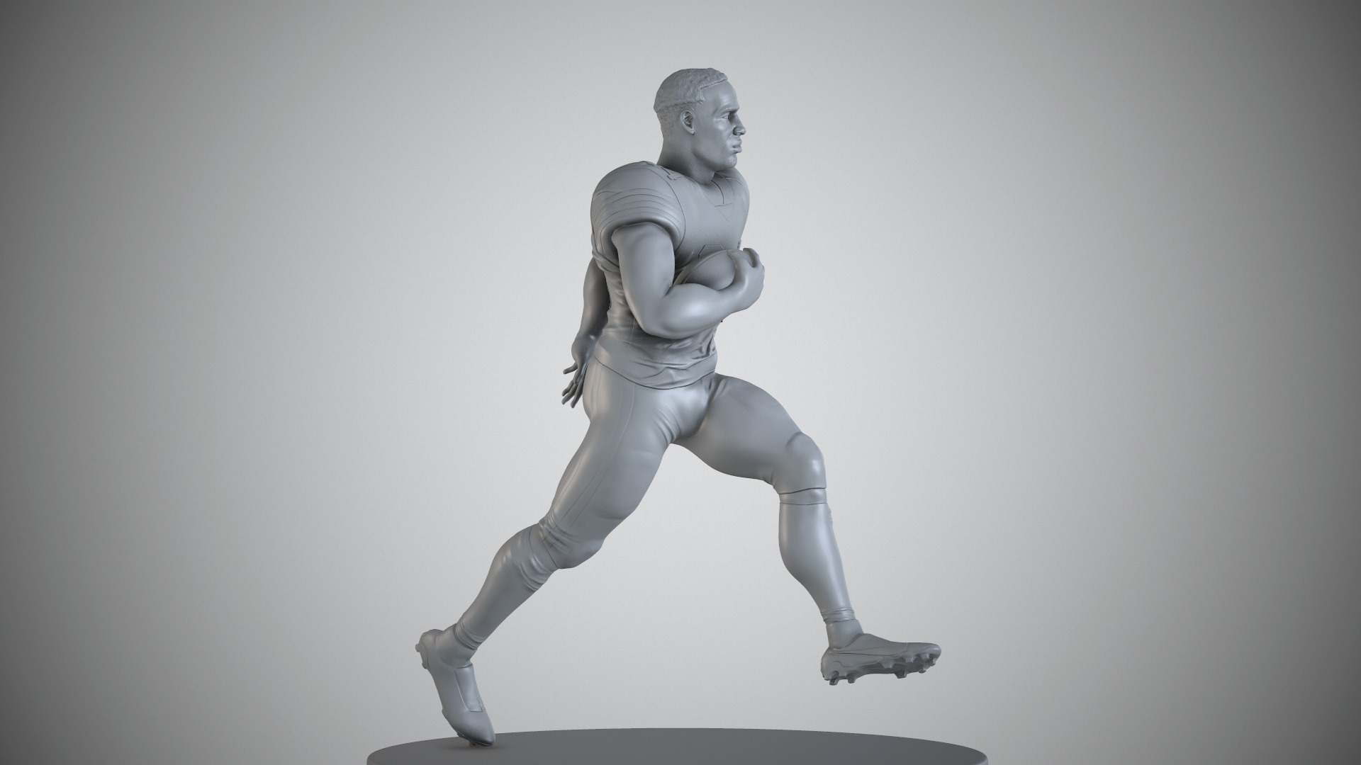 Nick Chubb 3D print model_30