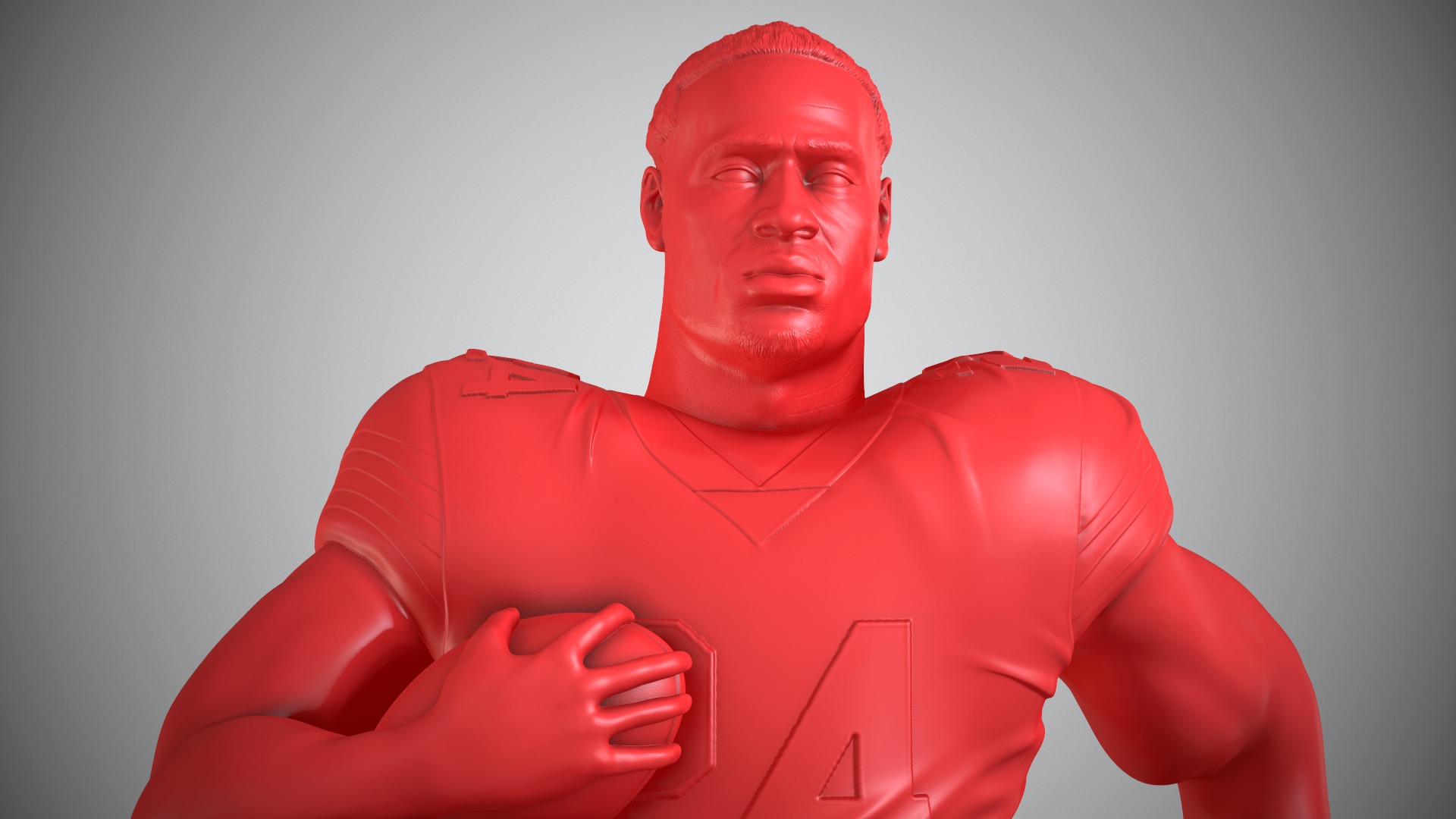 Nick Chubb 3D print model_17