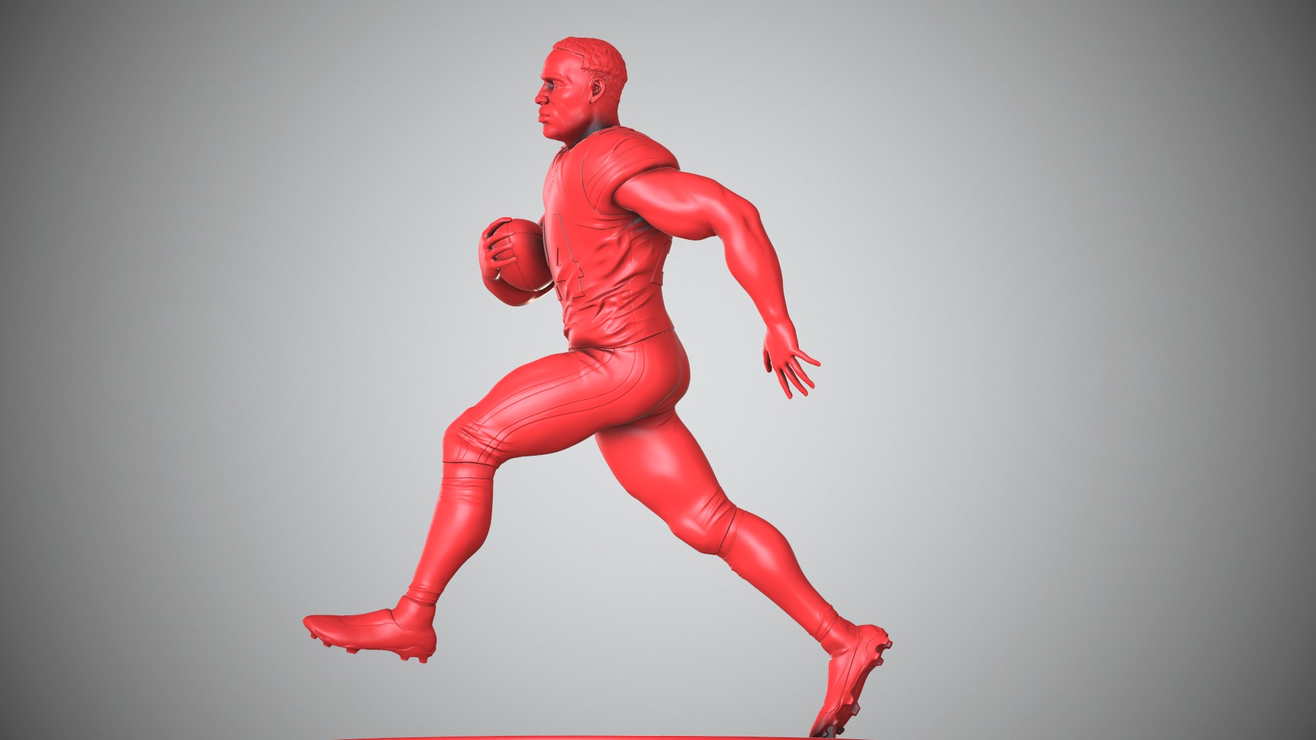 Nick Chubb 3D print model_15