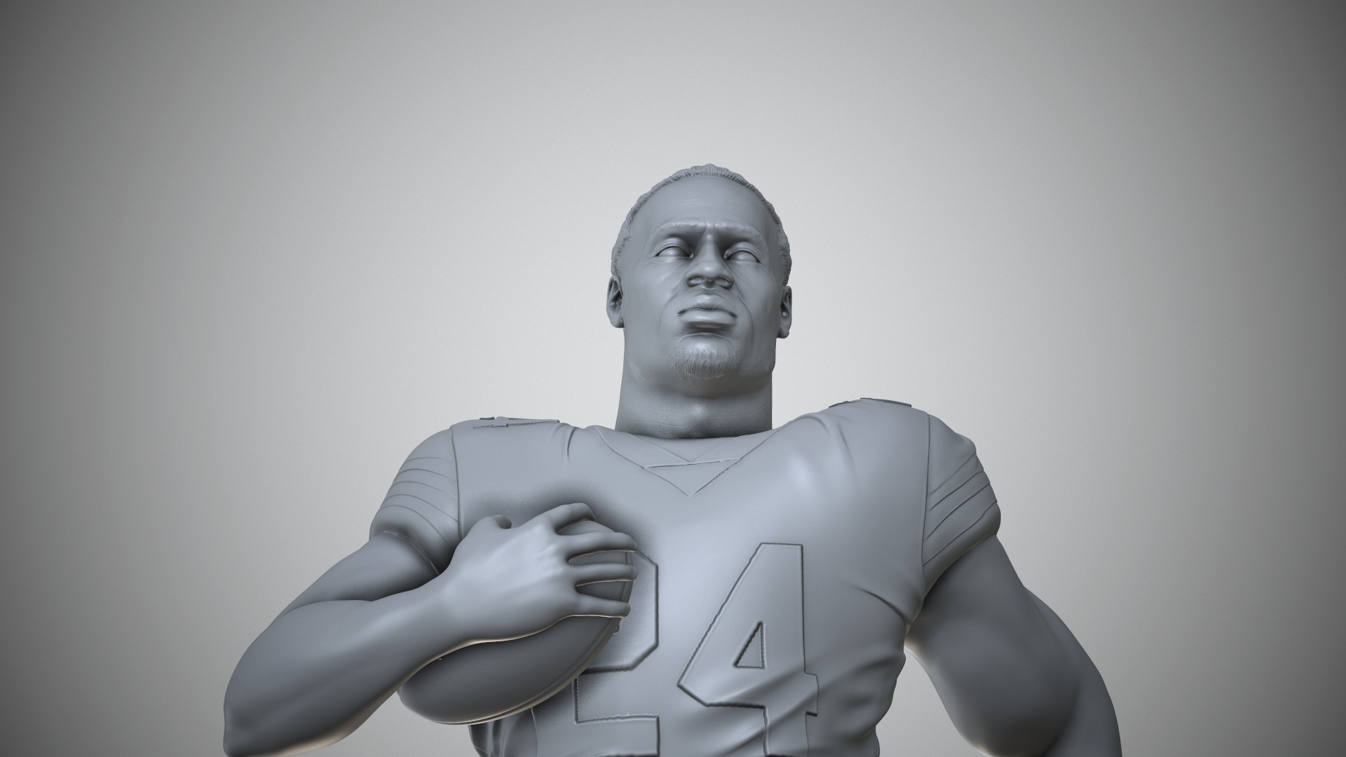Nick Chubb 3D print model_26