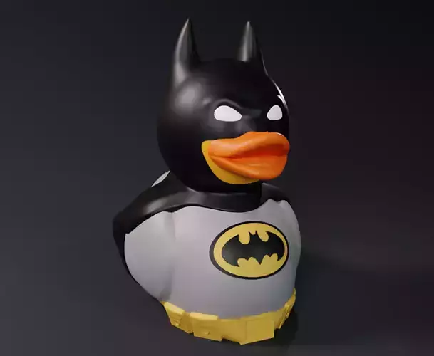 Cute Batman Rubber Duck