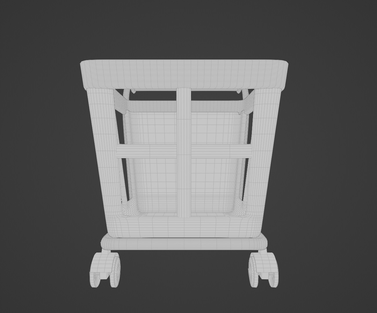 3d cart Free low-poly 3D model_11