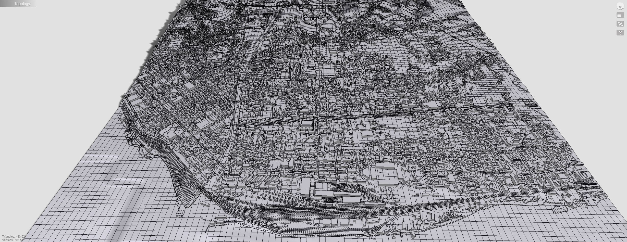 Cityscape Reggio Calabria Italy 3D model_12