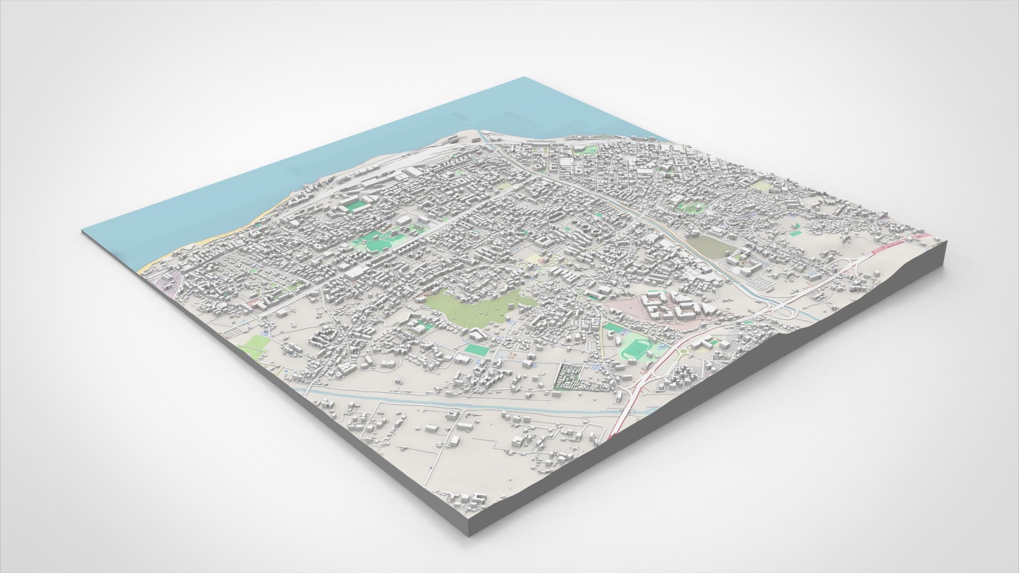 Cityscape Reggio Calabria Italy 3D model_8