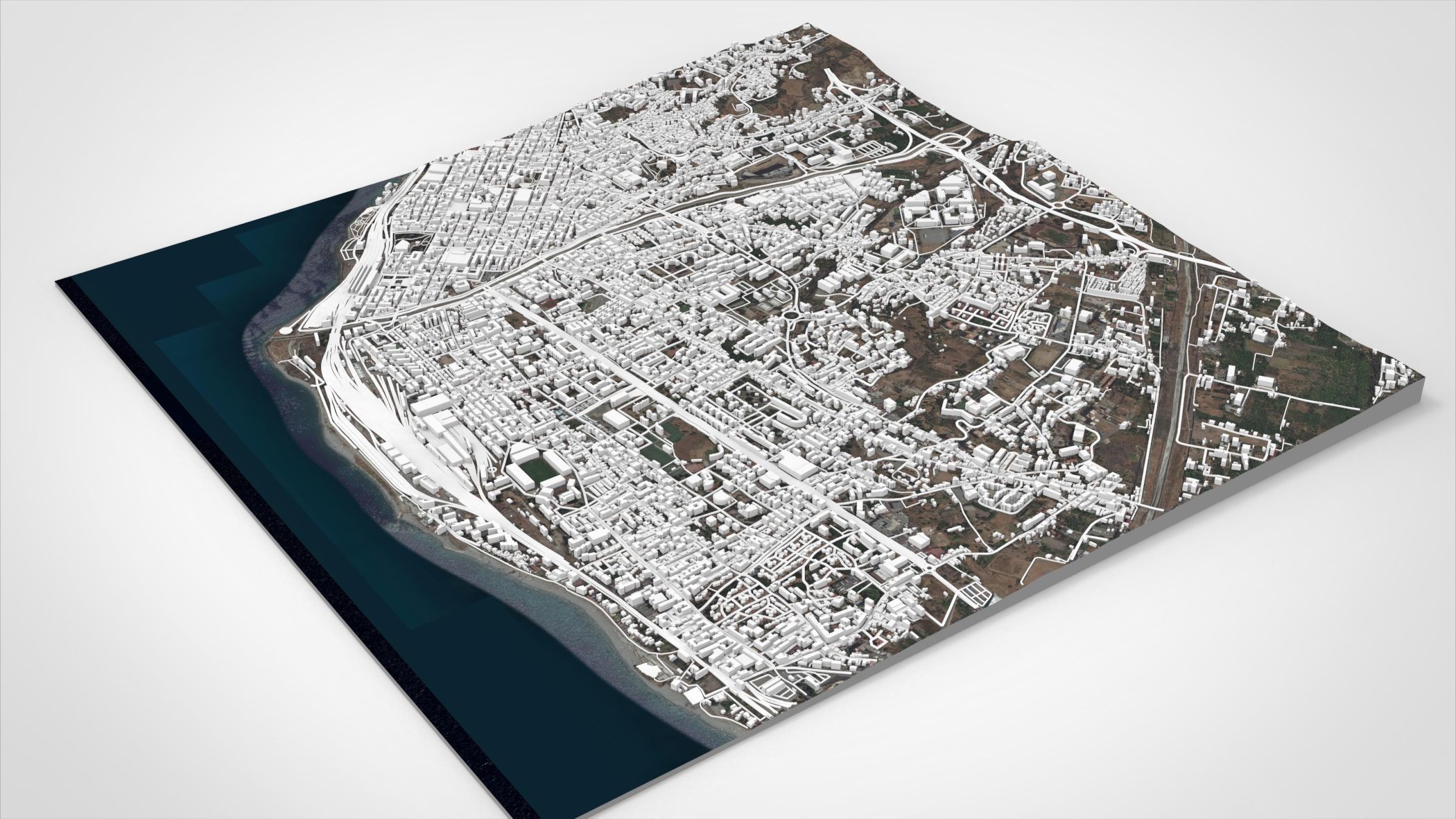 Cityscape Reggio Calabria Italy 3D model_6