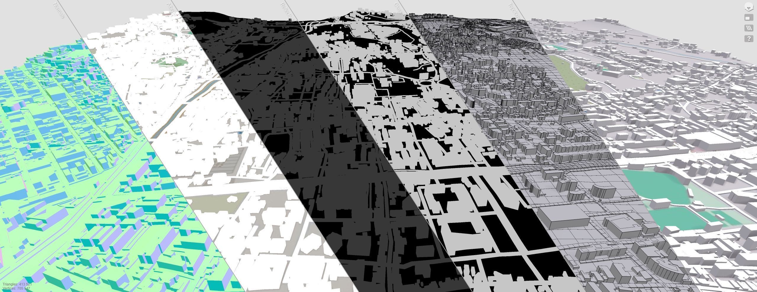 Cityscape Reggio Calabria Italy 3D model_9