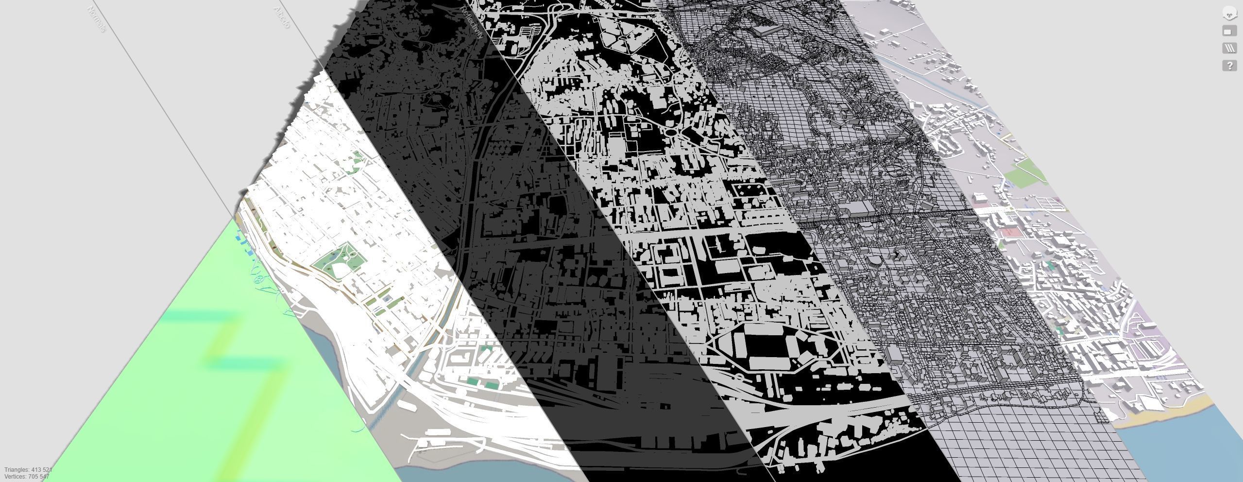 Cityscape Reggio Calabria Italy 3D model_11