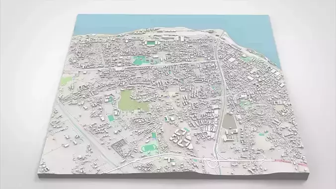 Cityscape Reggio Calabria Italy