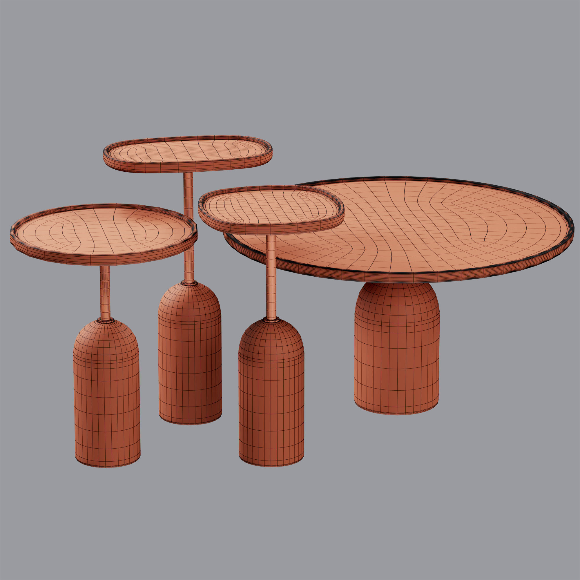 Ekero Tables By Porada 3D model_7