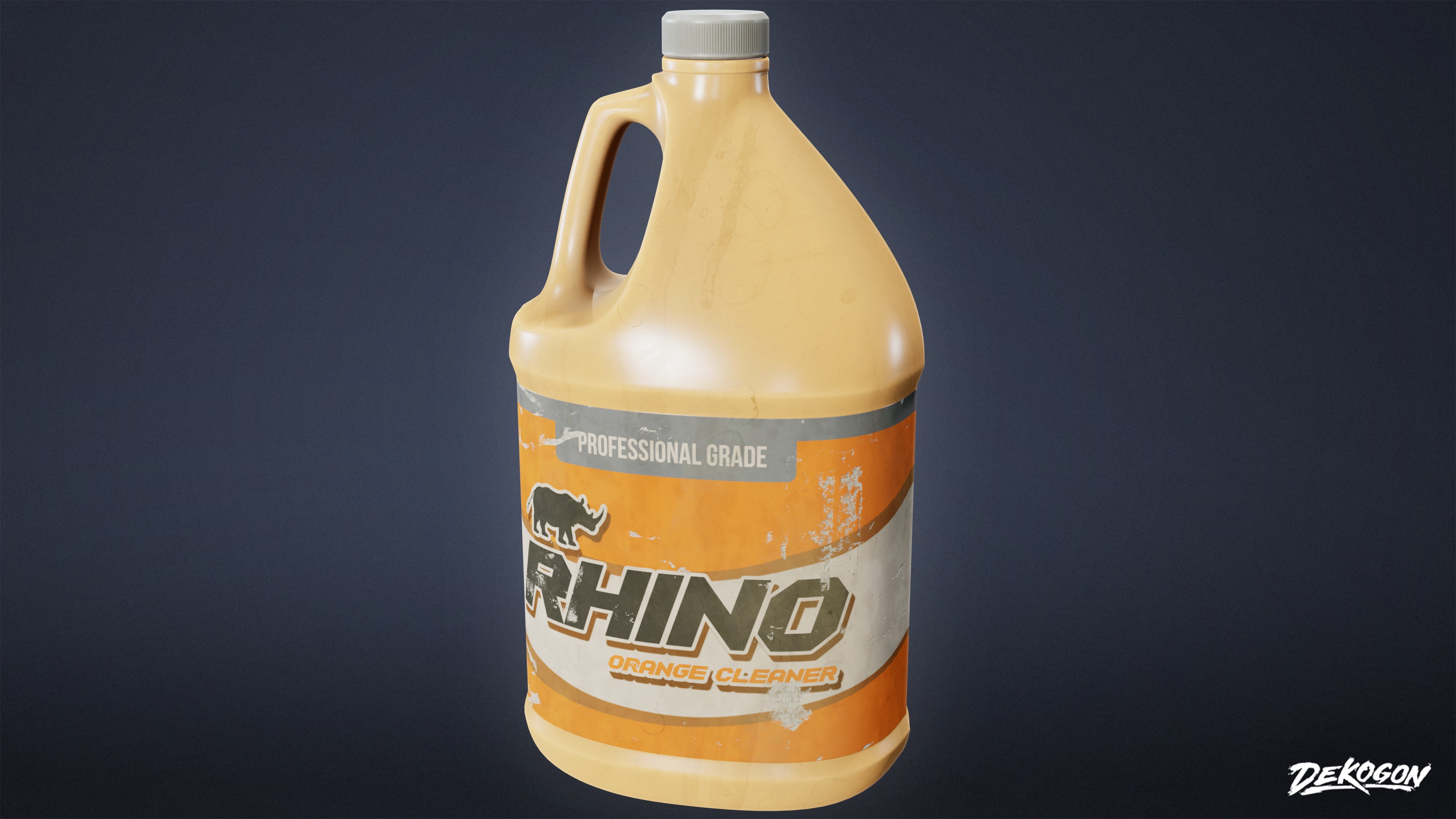 LAUNDROMAT - Household Bottles 01 - LOW POLY AND NANITE Low-poly 3D model_5