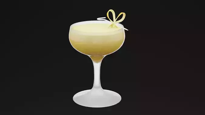 Yellow Lemon Cocktail