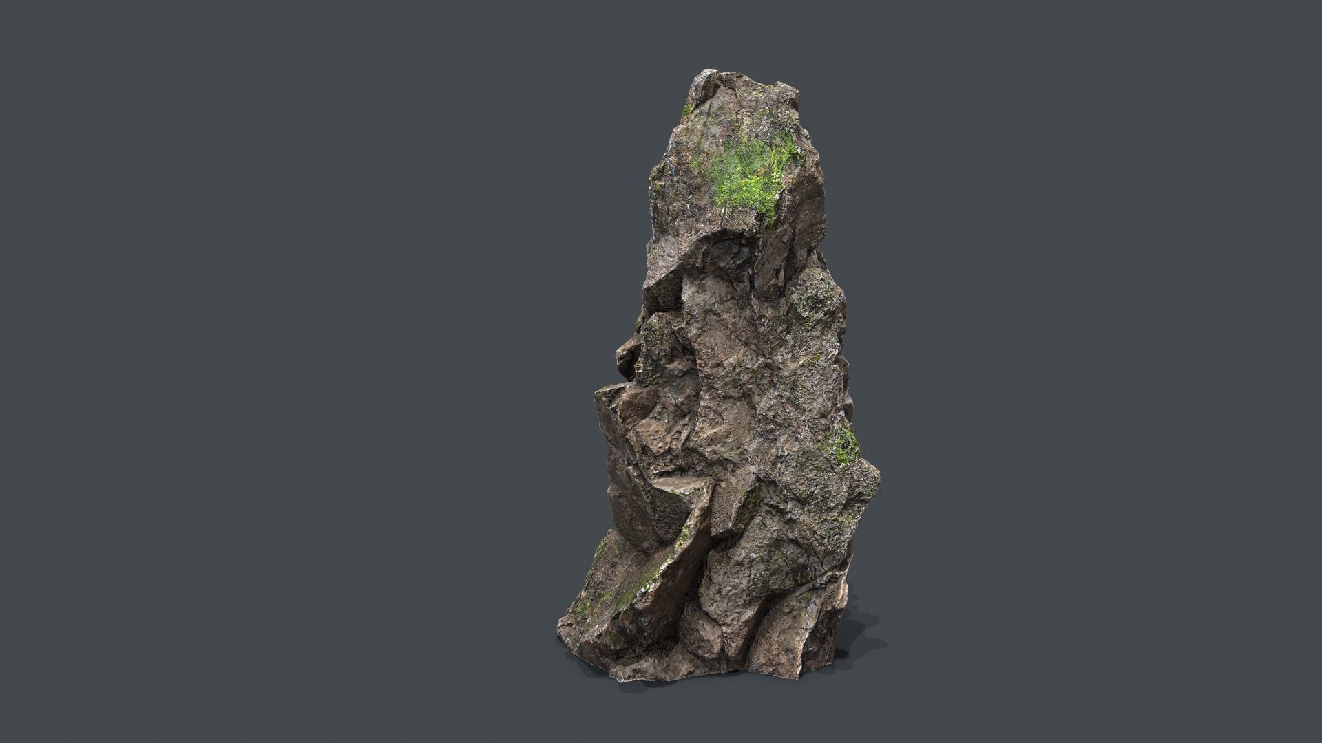 statue Low-poly 3D model_7