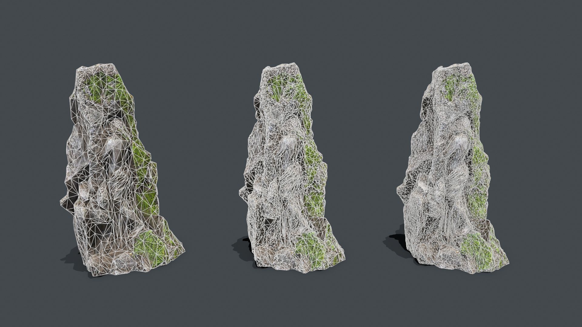 statue Low-poly 3D model_12