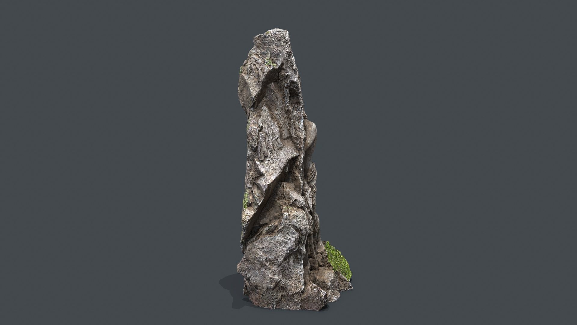 statue Low-poly 3D model_9