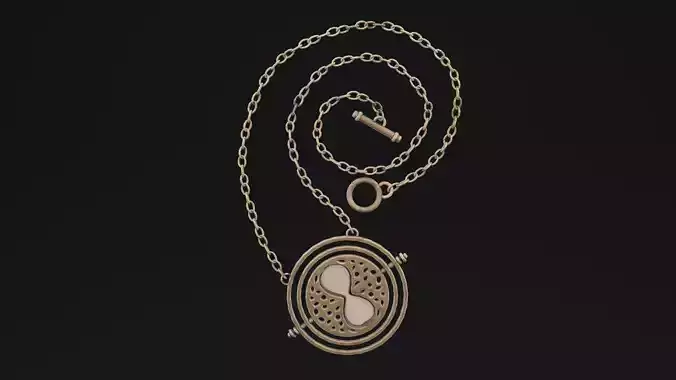 Sand Clock Necklace