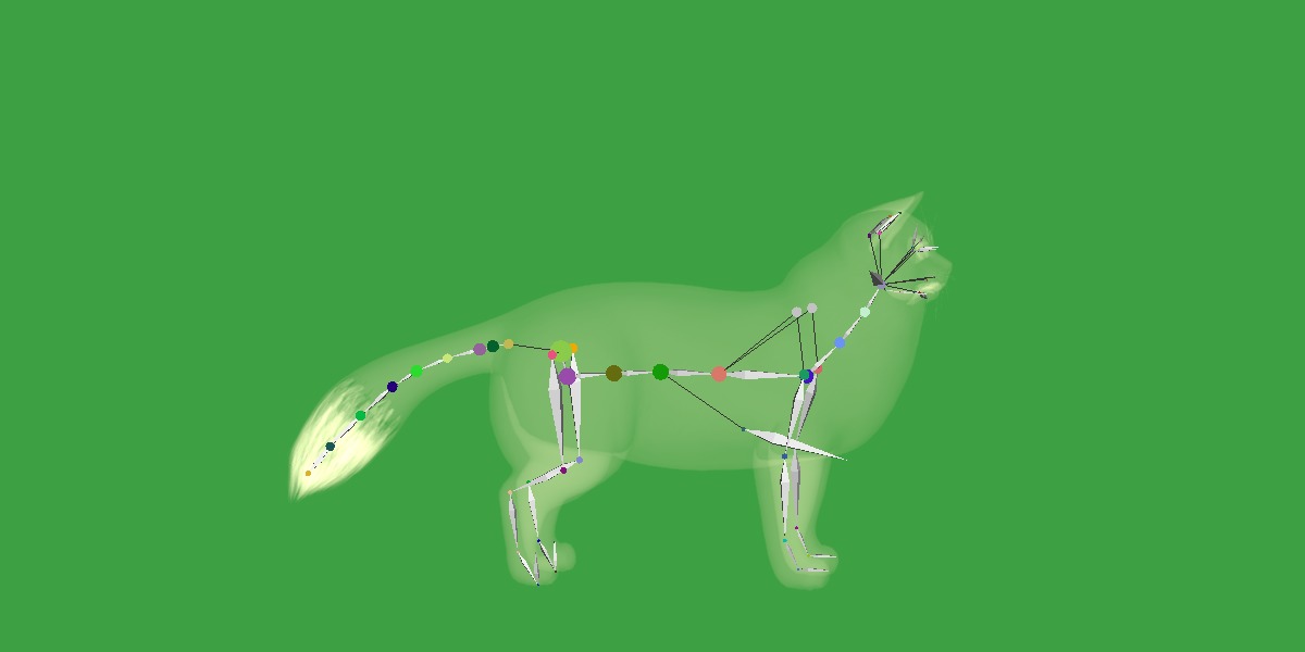 Ragdoll Cat Breed Low-poly 3D model_25