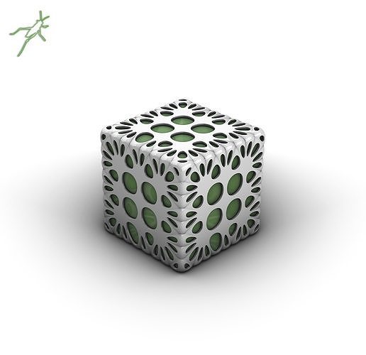 Grasshopper EX 39 Subdivision  Twist 3D model