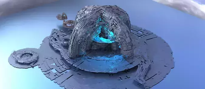 Genma Temple sci fi arena base