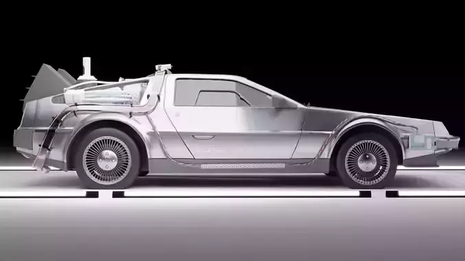 Delorean DMC 1981 3D model