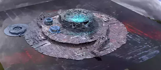 Genma Temple sci fi arena base 4